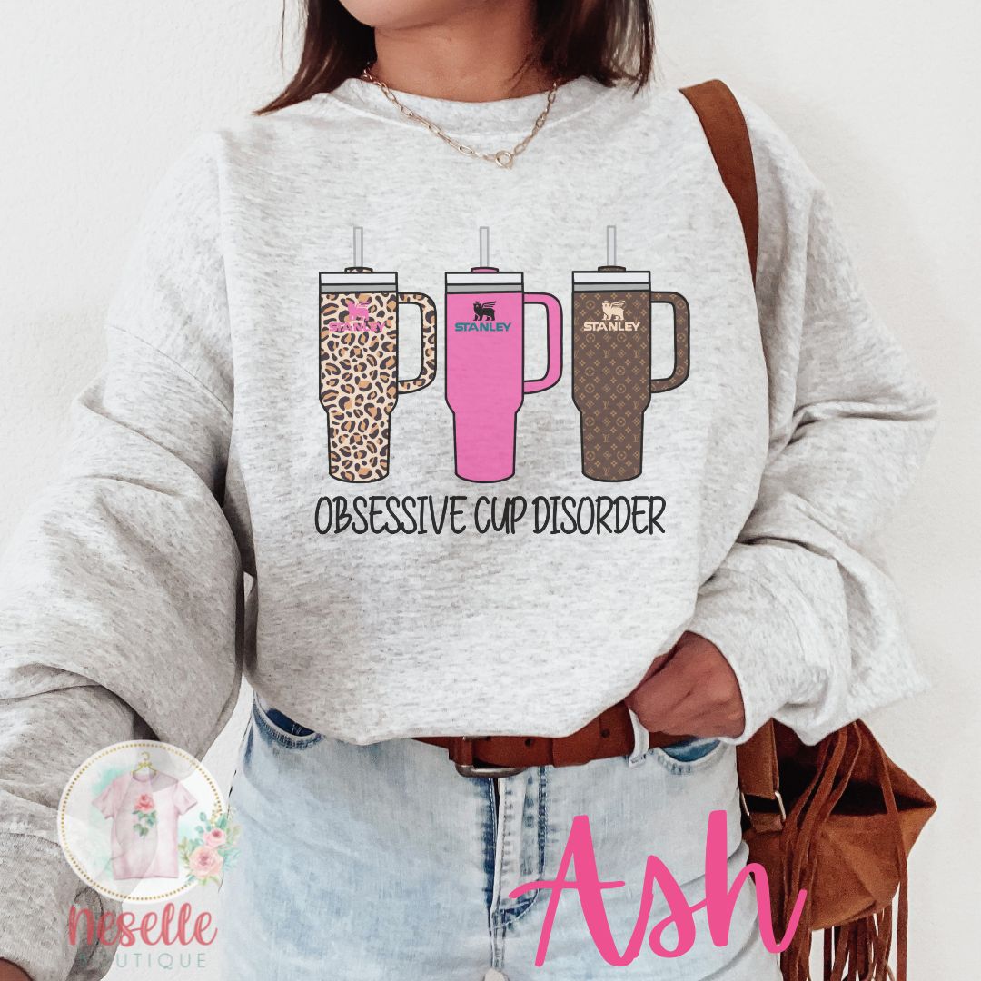 Obsessive Cup Dissorder - leopard, pink, designer – Neselle Boutique