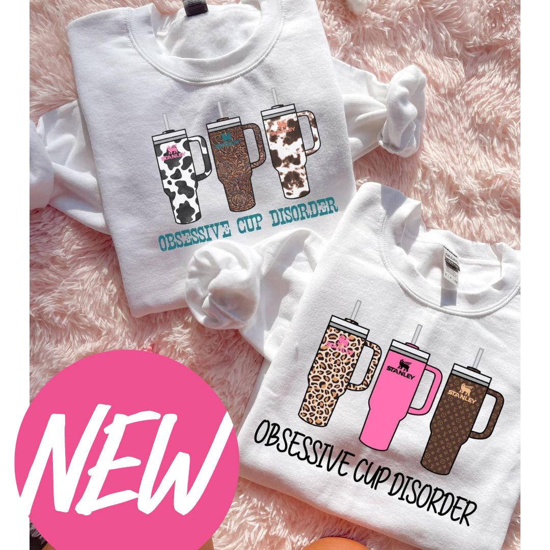 Obsessive Cup Dissorder - leopard, pink, designer – Neselle Boutique