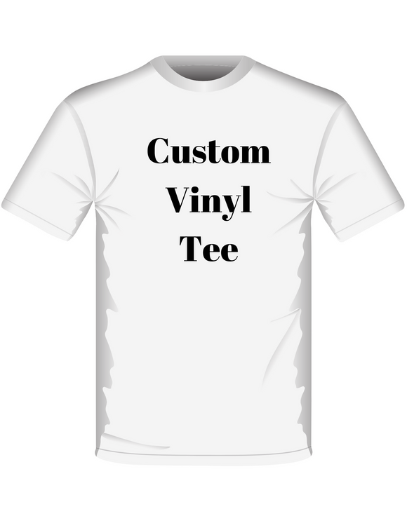 Custom Vinyl Tee - Neselle Boutique
