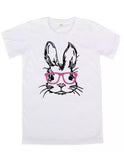 Cute bunny with pink glasses - 4 colors! - Neselle Boutique