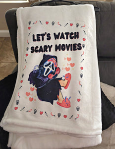 Let's Watch Scary Movies - Blanket