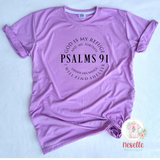 Psalms 91 - crew & v neck/multiple colors! - Neselle Boutique