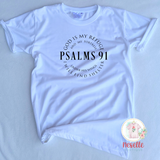 Psalms 91 - crew & v neck/multiple colors! - Neselle Boutique