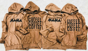 CLOSED Vintage Coffee Hoodies! - Mama or Coffee