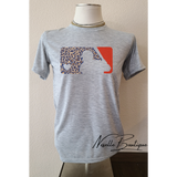 Leopard Red Baseball tee - 2 colors - Neselle Boutique