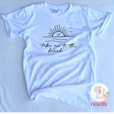 Take me to the beach - crew & v neck/multiple colors - Neselle Boutique