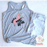 Born to Run tank top - multiple colors - Neselle Boutique