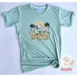 Beach Bum - crew & v neck/multiple colors - Neselle Boutique