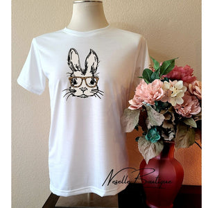 Bunny with leopard glasses - Neselle Boutique