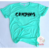 Camping - crew & vneck/multiple colors! - Neselle Boutique