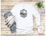 Camp Crystal Lake - white or grey long sleeve - Neselle Boutique