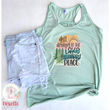 Day drinking at the lake is my happy place - tank tops - Neselle Boutique