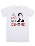 Eat pie, kill demons - Neselle Boutique