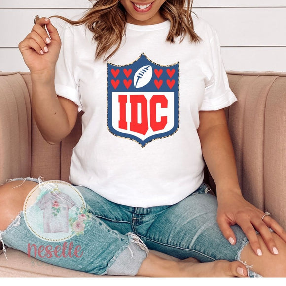 I Don't Care Super Bowl tee and sweatshirts – Neselle Boutique