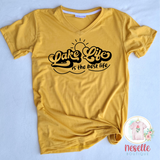 Lake life is the best life - crew & v neck/multiple colors - Neselle Boutique