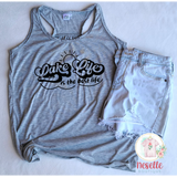 Lake life is the best life - tank tops - Neselle Boutique
