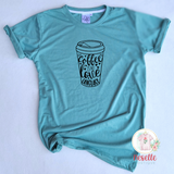 Coffee is my love language - crew & v neck/multiple colors! - Neselle Boutique