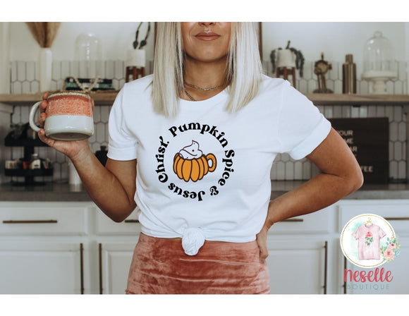 Pumpkin Spice and Jesus Christ - Neselle Boutique