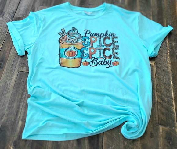 Pumpkin Spice Spice Baby - multiple colors & long sleeve options - Neselle Boutique