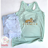 Stay Wild tank top - 3 colors - Neselle Boutique
