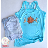 The Sun The Moon The Stars tank top - multiple colors - Neselle Boutique