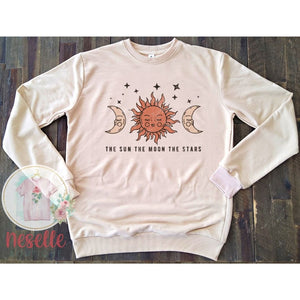 The Sun The Moon The Stars - sweatshirts