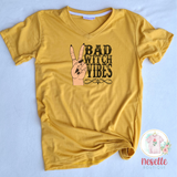 Bad Witch Vibes - crew & vneck/multiple colors - Neselle Boutique