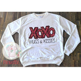 XOXO pink leopard - sweatshirts